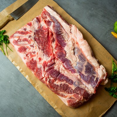 Свинина ребрышки мясные 900 г - купить в Будьях Варяш